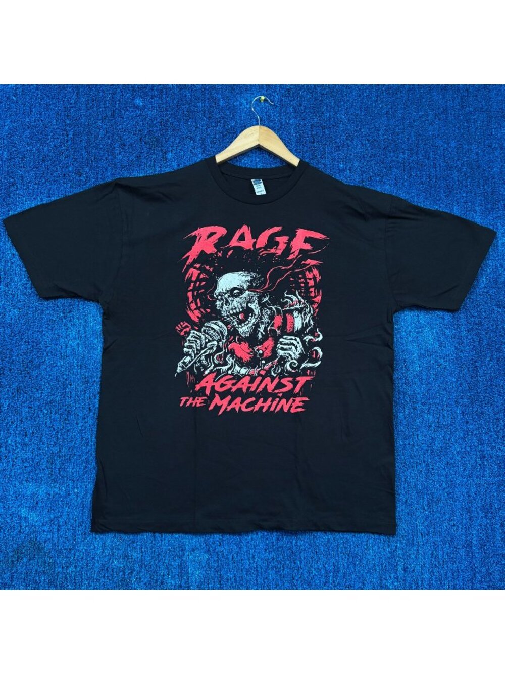 Rage Against the Machine Tour Poster Funk Metal Band Tee XL